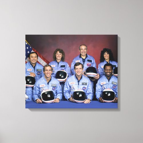 Heroes Of The Space Shuttle Challenger Disaster Canvas Print