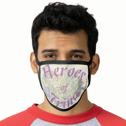 Heroes of Trino (ft. Cyankazu & Magus) Face Mask (Worn Him)