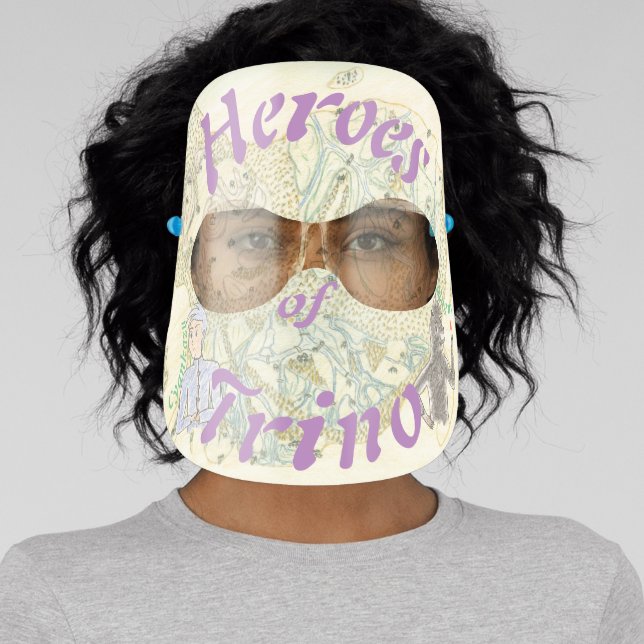 Heroes of Trino (ft. Cyankazu & Magus) Face Shield (Insitu)