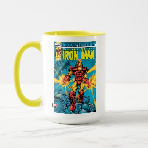 Heroes Return 2 Iron Man Comic Cover Mug