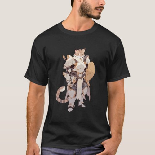 Heroic Cat Paladin T_Shirt