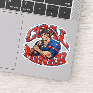 HEROIC COAL MINER STICKER
