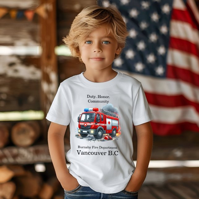 Heroic firefighter tackles city blaze T-Shirt (Creator Uploaded)