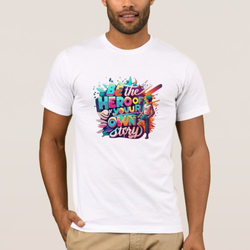Heroic Narrative Be the Hero of Your Own Story  T_Shirt