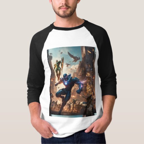 Heroic Threads Unleash Your Inner Superpower wit T_Shirt