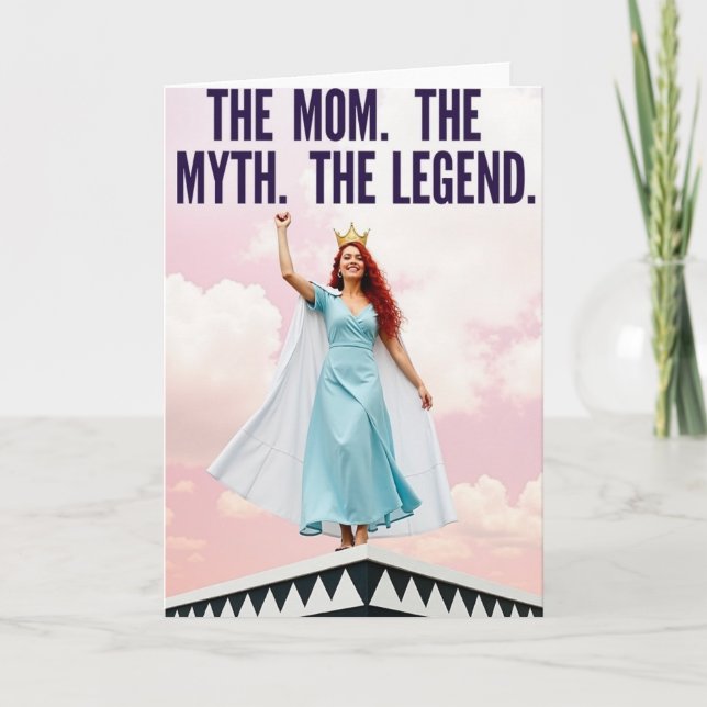 Heroic Woman Celebration Card (Front)