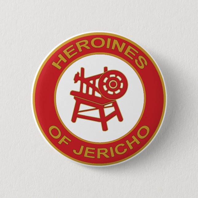 Heroines of Jericho Pinback Button (Front)
