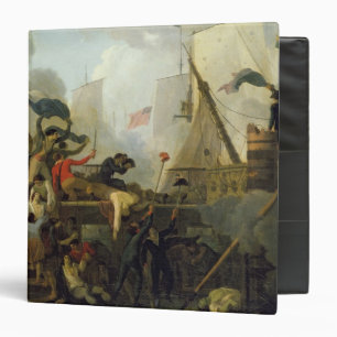 Heroism of the Crew of 'Le Vengeur du Peuple' 3 Ring Binder