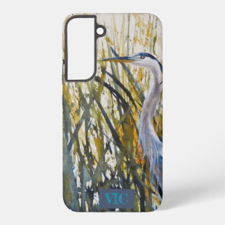 Heron Art - In The Weeds Samsung Galaxy S22+ Case