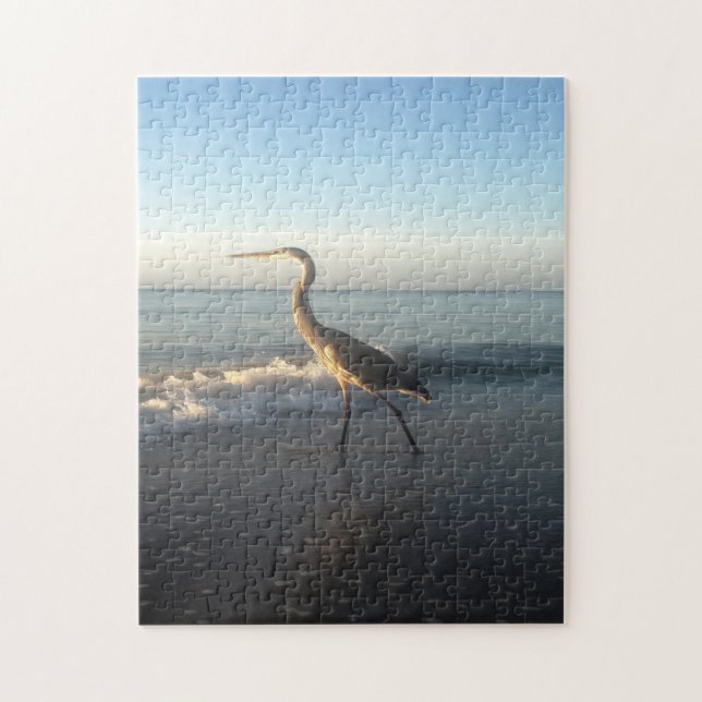 Heron Beach Florida. Jigsaw Puzzle (Vertical)