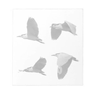 Heron in Flight Notepad