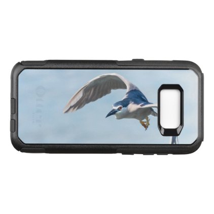 Heron in flight OtterBox commuter samsung galaxy s8+ case