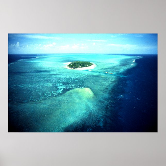 Heron Island, Great Barrier Reef, Australia Poster (Front)