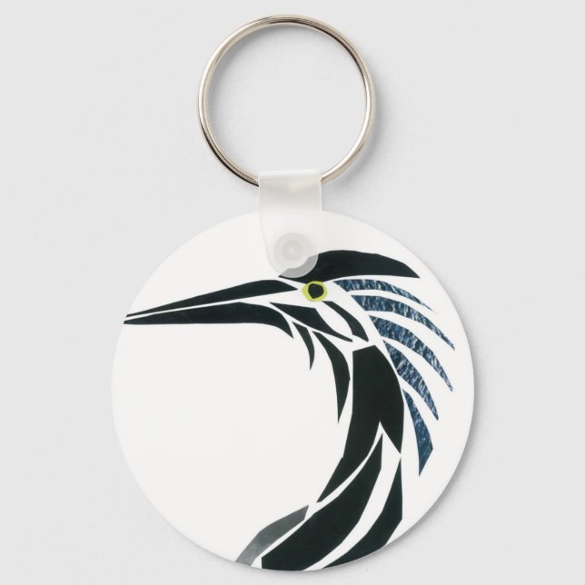 Heron Keychain (Front)