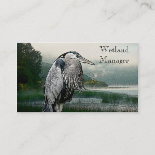 Heron Lake Business Card