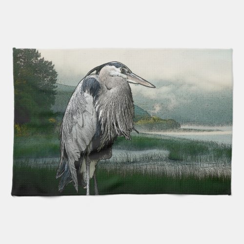 Heron Lake Kitchen Towel