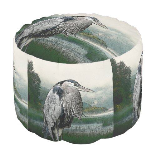 Heron Lake Pouf