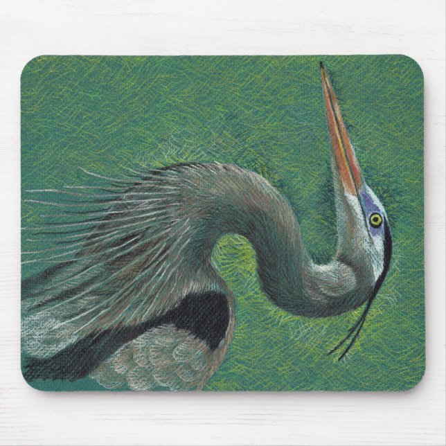 Heron mousepad (Front)