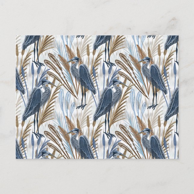 Heron Postcard (Front)