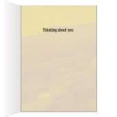 Heron Sunset, Note Card (Inside (Right))