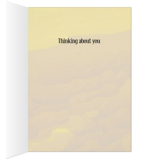 Heron Sunset, Note Card (Inside (Right))