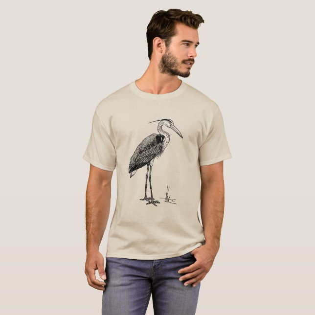 Heron T-Shirt (Front Full)