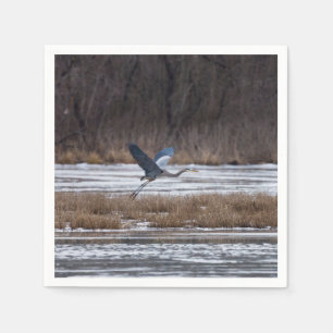 Heron Take Off Napkins