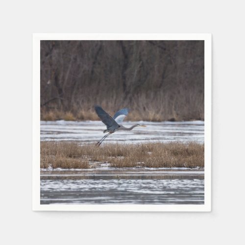 Heron Take Off Napkins