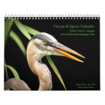 Herons And Egrets 2024 Calendar at Zazzle