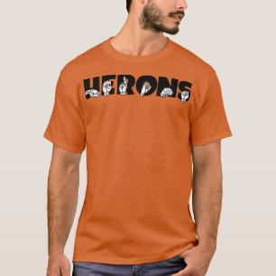 HERONS ASL Sign Language Design 1 T-Shirt