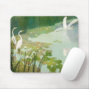Herons in Summer by Newell Convers Wyeth Mouse Pad