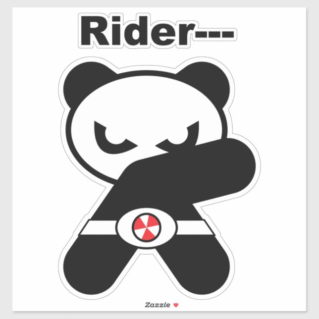 heropandbear sticker (Sheet)