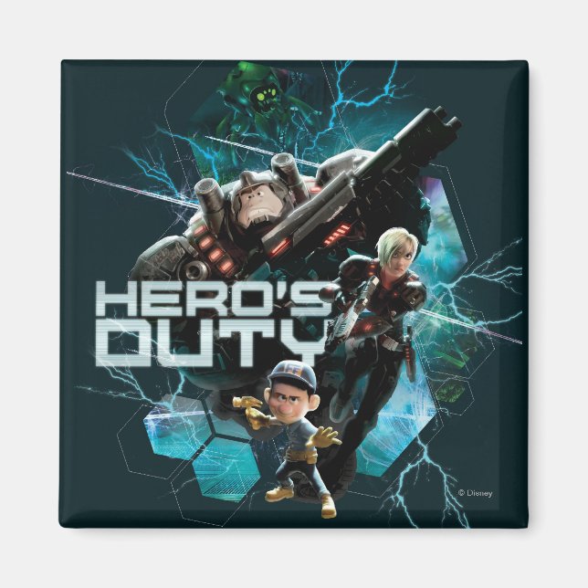 Hero's Duty 1 Magnet (Front)