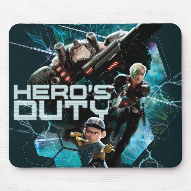 Hero's Duty 1 Mouse Pad (Front)