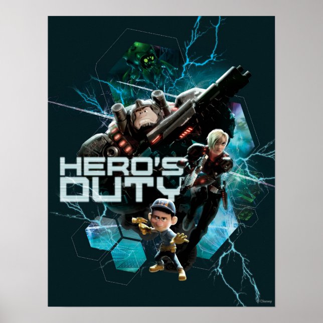 Hero's Duty 1 Poster (Front)