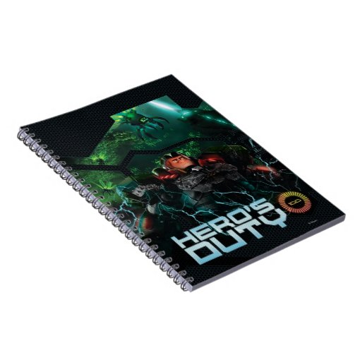 Hero's Duty Notebook | Zazzle