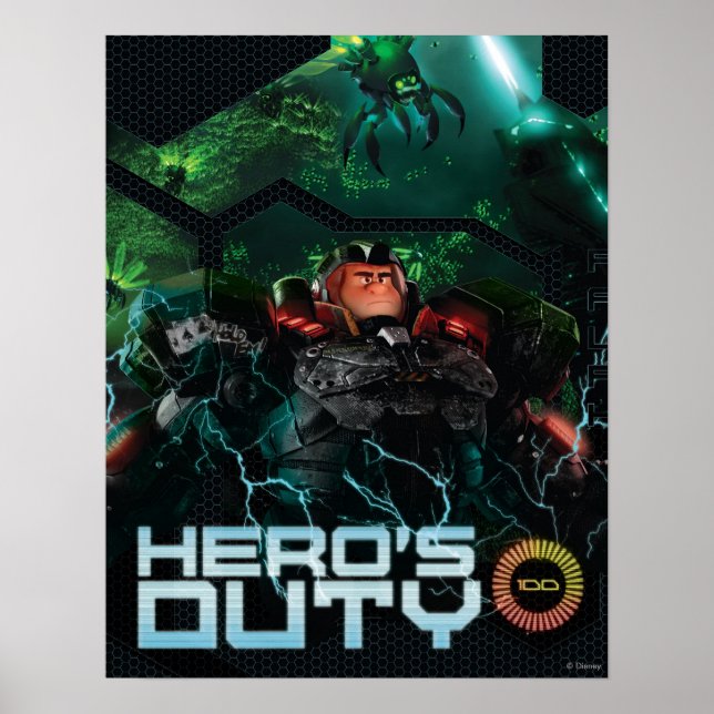 Hero's Duty Poster (Front)