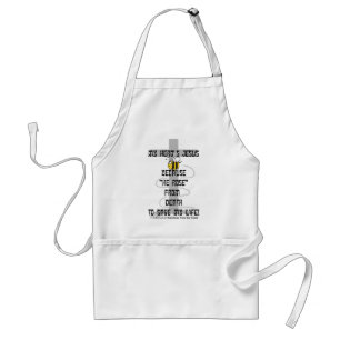 Hero's Jesus Adult Apron