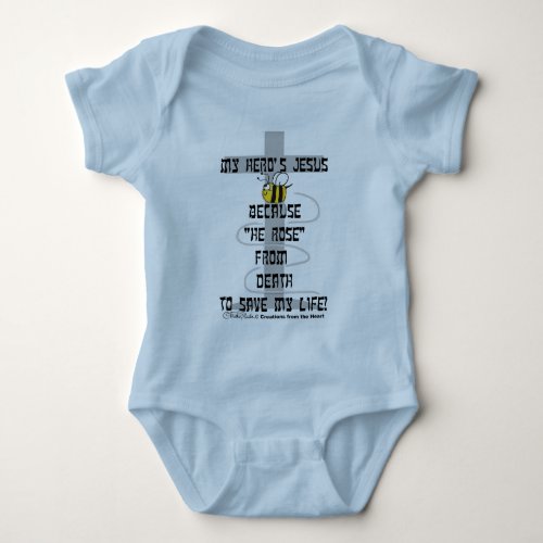 Heros Jesus Baby Bodysuit