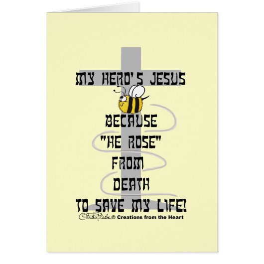 Hero's Jesus Cards (Front)