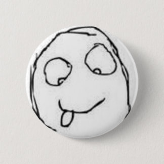Herp Derp Rage Comic Pinback Button