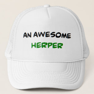 herper2, awesome trucker hat