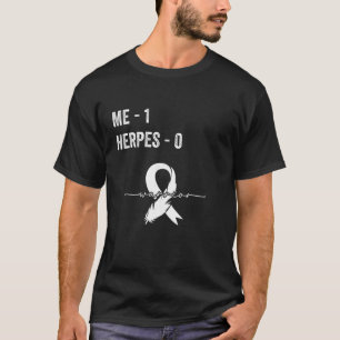 Herpes Survivor Herpes Awareness Support Recovery  T-Shirt