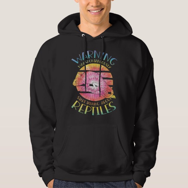 Herpetologist Apparel Herpetology Reptile for Wome Hoodie (Front)