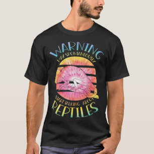 Herpetologist Apparel Herpetology Reptile for Wome T-Shirt