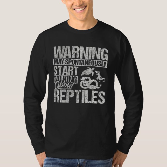 Herpetologist Apparel Herpetology Reptile for Wome T-Shirt (Front)