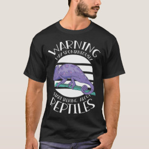 Herpetologist Apparel Herpetology Reptile for Wome T-Shirt