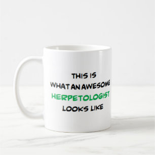 herpetologist, awesome coffee mug