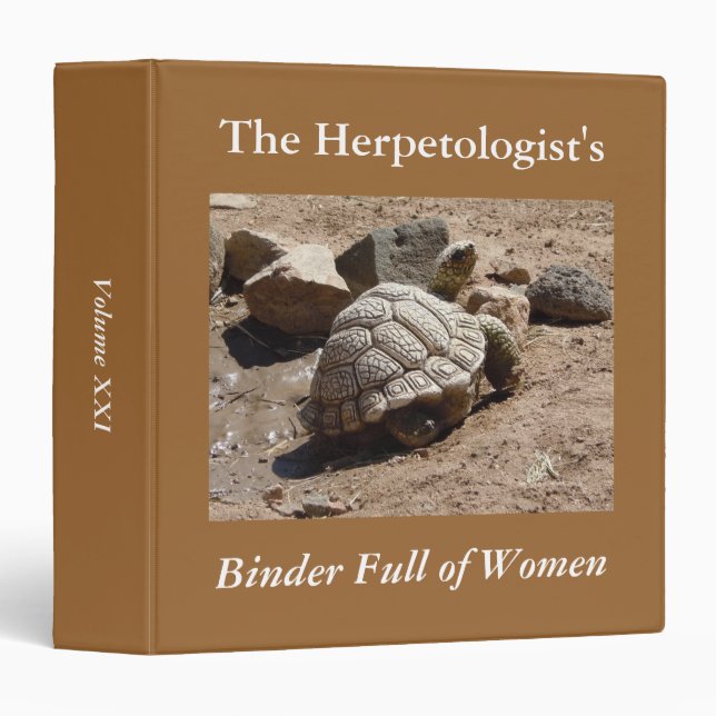 Herpetology Binders Full of Women (Front/Spine)