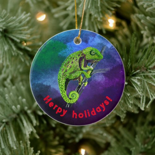 Herpy holidays Ornament